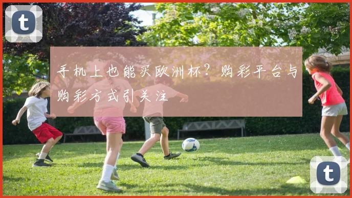 手机上也能买欧洲杯?购彩平台与购彩方式引关注