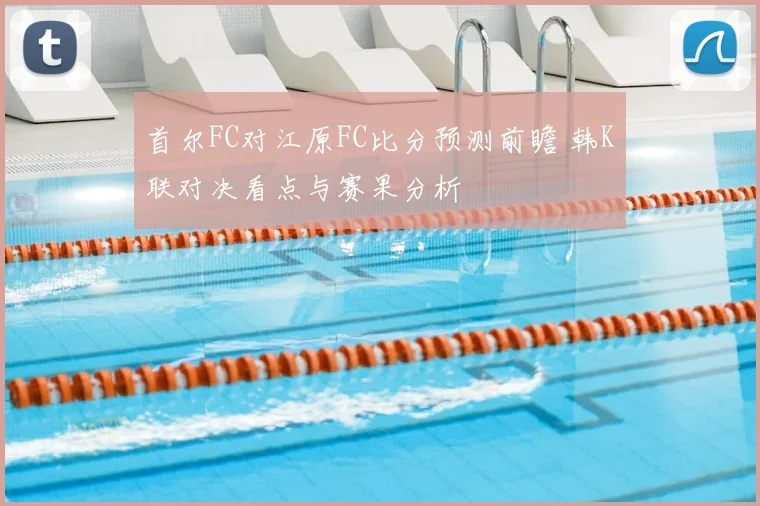 首尔FC对江原FC比分预测前瞻 韩K联对决看点与赛果分析