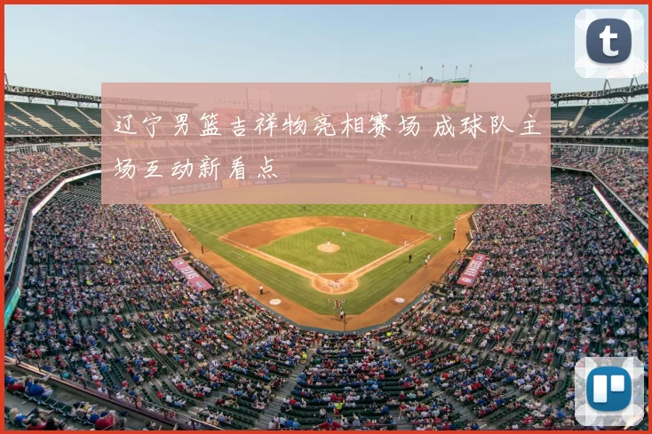 辽宁男篮吉祥物亮相赛场 成球队主场互动新看点